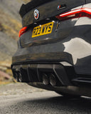 BMW G80 G81 M3 & G82 M4 Pre-Preg Carbon Fiber OEM Style Rear Diffuser TRE by AutoID