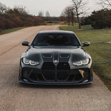BMW M3 G80 G81 & BMW M4 G82 G83 Pre-Preg Carbon Fiber CSL Front Splitter TRE by AutoID