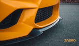 BMW M2 OG F87 EVO-S Gloss Black Front Splitter Zaero Design USA