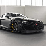 Audi R8 4S Facelift LCI Pre-Preg Carbon Fibre Front Bumper Canards by TRE (2021-2024) TRE by AutoID