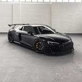 Audi R8 4S Facelift LCI Pre-Preg Carbon Fibre Front Bumper Canards by TRE (2021-2024) TRE by AutoID