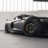 Audi R8 4S Facelift LCI Pre-Preg Carbon Fibre Front Bumper Canards by TRE (2021-2024) TRE by AutoID