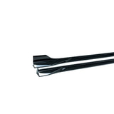 VW Golf GTI & Golf R Mk7 & Mk7.5 EVO-1 Gloss Black Side Skirts Zaero Design USA