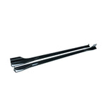 VW Golf GTI & Golf R Mk7 & Mk7.5 EVO-1 Gloss Black Side Skirts Zaero Design USA