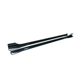 VW Golf GTI & Golf R Mk7 & Mk7.5 EVO-1 Gloss Black Side Skirts Zaero Design USA
