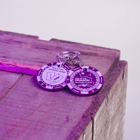Forge Limited Edition Purple Poker Chip Forge Motorsport