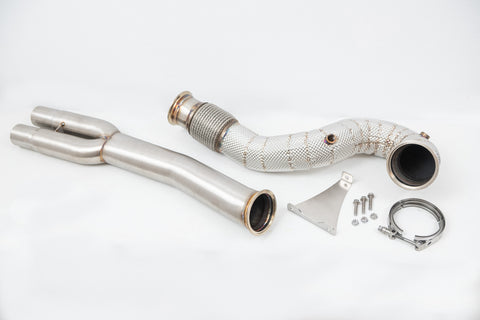 Mabotech DAZA/DNWA 3.5″ shielded downpipe