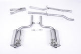 Milltek Sport Cat-Back Exhaust — 2003-2005 Audi S4 B6 Avant 4.2 V Hampton Tuning