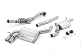 Milltek Sport Turbo-Back Exhaust — 2007-2012 Audi S3 8P Sportback 2.0 T Hampton Tuning