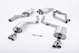 Milltek Sport Cat-Back Exhaust — 2009-2011 Audi S5 B8 Cabriolet 3.0 TFSI Hampton Tuning
