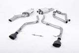 Milltek Sport Cat-Back Exhaust — 2009-2011 Audi S5 B8 Cabriolet 3.0 TFSI Hampton Tuning