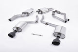 Milltek Sport Cat-Back Exhaust — 2009-2011 Audi S5 B8 Cabriolet 3.0 TFSI Hampton Tuning