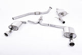 Milltek Sport Cat-Back Exhaust — 2008-2011 Audi A4 B8 Avant 2.0 TFSI Hampton Tuning