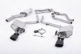 Milltek Sport Cat-Back Exhaust — 2009-2011 Audi S5 B8 Cabriolet 3.0 TFSI Hampton Tuning