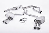 Milltek Sport Cat-Back Exhaust — 2012-2016 Audi S4 B8.5 Hampton Tuning
