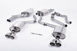 Milltek Sport Cat-Back Exhaust — 2011-2016 Audi S5 B8.5 Cabriolet 3.0 TFSI Hampton Tuning