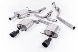 Milltek Sport Cat-Back Exhaust — 2008-2012 Audi A5 Cabriolet 2.0 TFSI Hampton Tuning