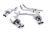 Milltek Sport Cat-Back Exhaust — 2012-2018 Audi S6 C7 4.0 TFSI Hampton Tuning