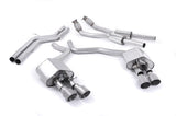 Milltek Sport Cat-Back Exhaust — 2012-2018 Audi S6 C7 4.0 TFSI Hampton Tuning