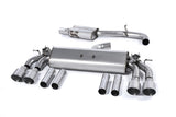 Milltek Sport Cat-Back Exhaust — 2013-2018 Audi S3 8V.2 Saloon 2.0 TFSI (Non-GPF) Hampton Tuning