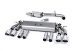 Milltek Sport Cat-Back Exhaust — 2013-2018 Audi S3 8V.2 Saloon 2.0 TFSI (Non-GPF) Hampton Tuning