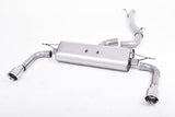 Milltek Sport Cat-Back Exhaust — 2014-2020 Audi A3 8V Sedan 2.0 TFSI Hampton Tuning