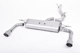 Milltek Sport Cat-Back Exhaust — 2014-2020 Audi A3 8V Sedan 2.0 TFSI Hampton Tuning