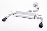 Milltek Sport Cat-Back Exhaust — 2014-2020 Audi A3 8V Sedan 2.0 TFSI Hampton Tuning