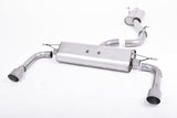 Milltek Sport Cat-Back Exhaust — 2014-2020 Audi A3 8V Sedan 2.0 TFSI Hampton Tuning