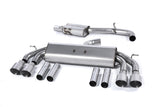 Milltek Sport Cat-Back Exhaust — 2013-2018 Audi S3 8V.2 Saloon 2.0 TFSI (Non-GPF) Hampton Tuning