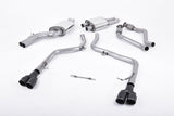 Milltek Sport Cat-Back Exhaust — 2009-2011 Audi S5 B8 Cabriolet 3.0 TFSI Hampton Tuning