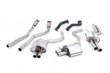Milltek Sport Turbo-Back Exhaust — 2013-2018 Audi RS6 C7 4.0 TFSI Hampton Tuning