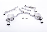 Milltek Sport Cat-Back Exhaust — 2016-2016 Audi A4 B9 Avant 2.0 TFSI (Non-GPF) Hampton Tuning