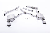 Milltek Sport Cat-Back Exhaust — 2016-2016 Audi A4 B9 Avant 2.0 TFSI (Non-GPF) Hampton Tuning