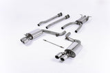 Milltek Sport Cat-Back Exhaust — 2006-2012 Audi S6 C6 5.2 V Hampton Tuning