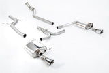 Milltek Sport Cat-Back Exhaust — 2008-2011 Audi A4 B8 Avant 2.0 TFSI Hampton Tuning