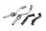 Milltek Sport Downpipe with Hi-Flow Cat — 2013-2018 Audi RS6 C7 4.0 TFSI Hampton Tuning
