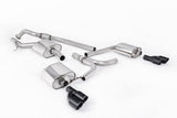 Milltek Sport Cat-Back Exhaust — 2008-2011 Audi A4 B8 Avant 2.0 TFSI Hampton Tuning