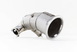 Milltek Sport Downpipe with Hi-Flow Cat — 2016-2016 Audi S4 B9 Avant 3.0 T (Non-GPF) Hampton Tuning