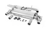 Milltek Sport Cat-Back Exhaust — 2017-2017 Audi RS3 8V Saloon 400PS (Non-GPF) Hampton Tuning