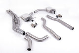Milltek Sport Cat-Back Exhaust — 2019+ Audi RS6 C8 / Audi RS7 C8 (Non-GPF) Hampton Tuning