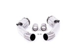 Milltek Sport Downpipe with Hi-Flow Cat — 2020-2020 Audi RS6 C8 4.0 V (Non-GPF) Hampton Tuning