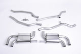 Milltek Sport Cat-Back Exhaust — 2010-2014 Porsche Cayenne Hampton Tuning