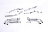 Milltek Sport Cat-Back Exhaust — 2010-2014 Porsche Cayenne Hampton Tuning