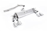 Milltek Sport Cat-Back Exhaust — 2017-2021 VW Golf Mk7.5 2.0 TSI (Non-GPF, 76mm) Hampton Tuning