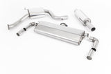 Milltek Sport Cat-Back Exhaust — 2017-2018 VW Golf MK7.5 (Non-GPF) Hampton Tuning