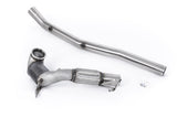 Milltek Sport Downpipe with Hi-Flow Cat — 2022-2022 Audi S3 8Y Saloon 2.0TFSI (Non-GPF) Hampton Tuning