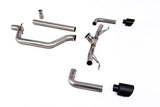 Milltek Sport Cat-Back Exhaust — 2021+ VW Golf Mk8 245PS (Non-GPF) Hampton Tuning