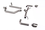 Milltek Sport Cat-Back Exhaust — 2021+ VW Golf Mk8 245PS (Non-GPF) Hampton Tuning