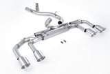 Milltek Sport Cat-Back Exhaust — 2022+ VW Golf Mk8 2.0 TSI (Non-GPF) Hampton Tuning
